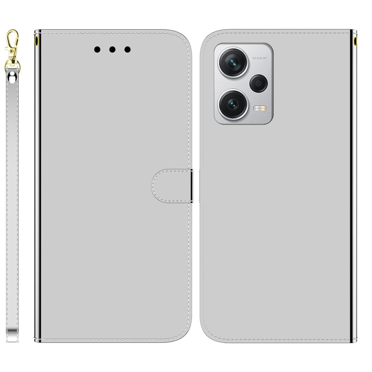 For Xiaomi Redmi Note 12 Pro+ Imitated Mirror Surface Horizontal Flip Leather Phone Case