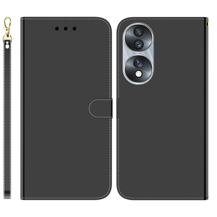 For Honor 70 Imitated Mirror Surface Horizontal Flip Leather Phone Case