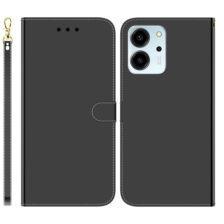 For Honor 80 SE Imitated Mirror Surface Horizontal Flip Leather Phone Case