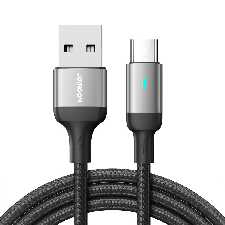 JOYROOM S-UM018A10 Extraordinary Series 2.4A USB-A to Micro USB Fast Charging Data Cable, Cable Length:2m
