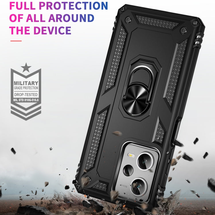 For Xiaomi Redmi Note 12 Pro+ Shockproof TPU + PC Phone Case with Holder