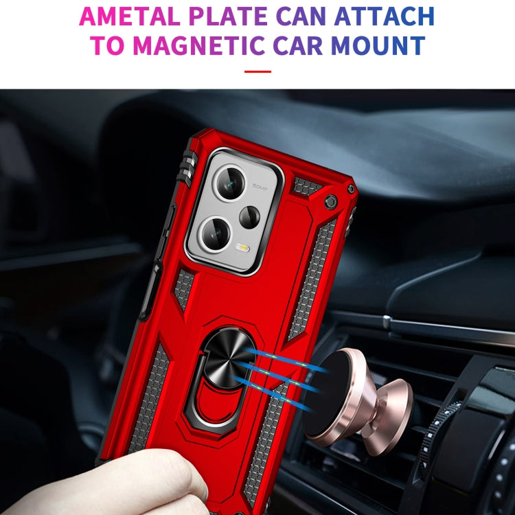 For Xiaomi Redmi Note 12 Pro+ Shockproof TPU + PC Phone Case with Holder