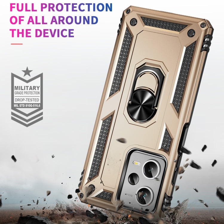 For Xiaomi Redmi Note 12 Pro+ Shockproof TPU + PC Phone Case with Holder