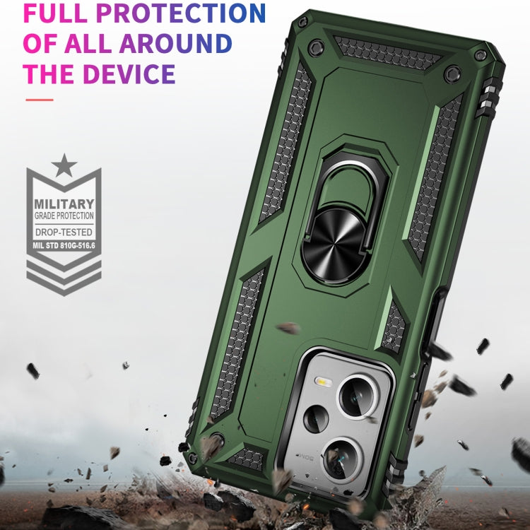 For Xiaomi Redmi Note 12 Pro+ Shockproof TPU + PC Phone Case with Holder