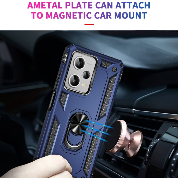 For Xiaomi Redmi Note 12 Pro+ Shockproof TPU + PC Phone Case with Holder