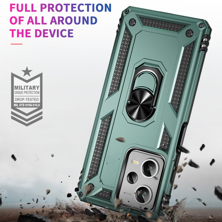 For Xiaomi Redmi Note 12 Pro+ Shockproof TPU + PC Phone Case with Holder