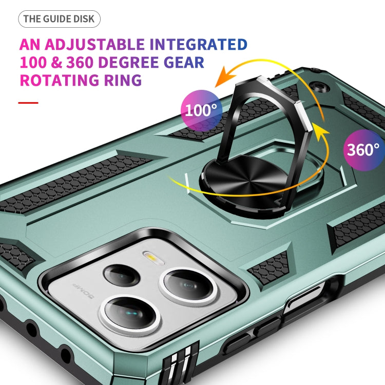 For Xiaomi Redmi Note 12 Pro+ Shockproof TPU + PC Phone Case with Holder