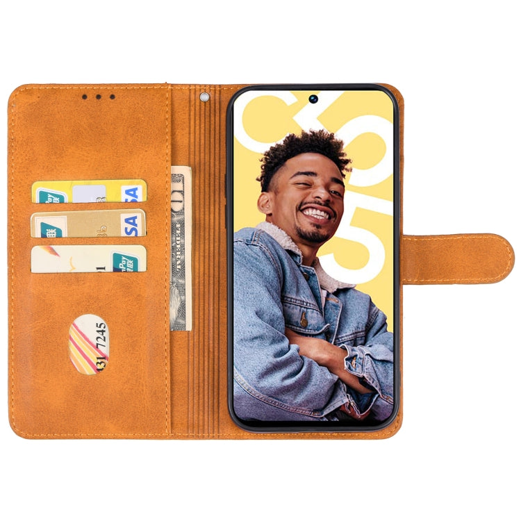 For Realme C55 Leather Phone Case