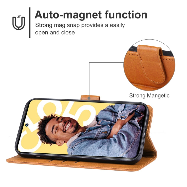 For Realme C55 Leather Phone Case