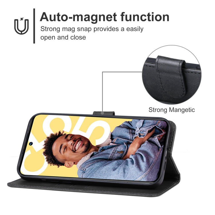 For Realme C55 Leather Phone Case