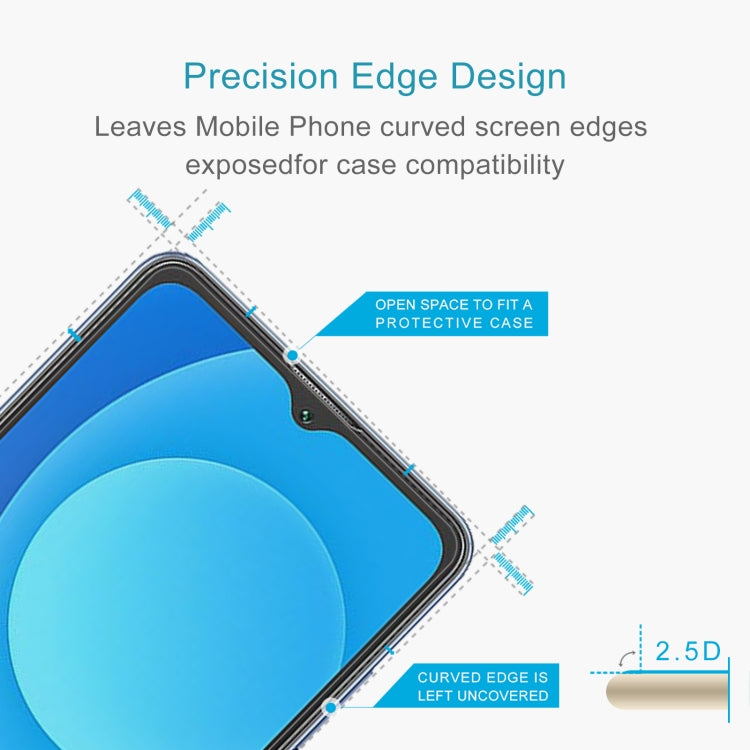 For Blackview A53 Pro 10pcs 0.26mm 9H 2.5D Tempered Glass Film