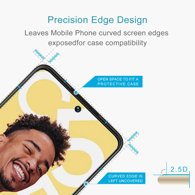 For Realme C55 / narzo N55 / Narzo 60x 10pcs 0.26mm 9H 2.5D Tempered Glass Film