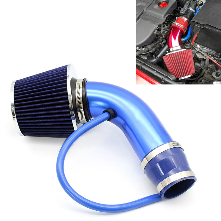 Universal Car Cold Air Intake Kit Modified Aluminum Tube 76mm / 3inch Mushroom Head Style Air Filter