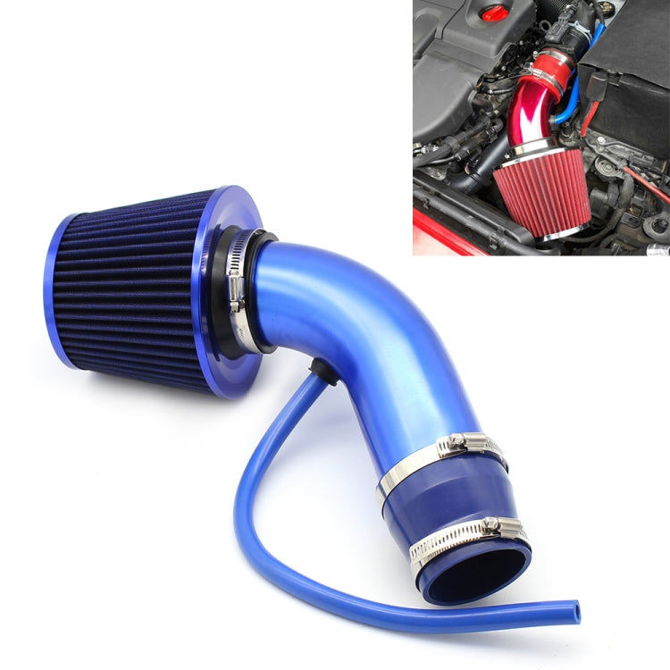Universal Car Cold Air Intake Kit Modified Aluminum Tube 76mm / 3inch Mushroom Head Style Air Filter