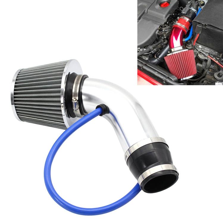 Universal Car Cold Air Intake Kit Modified Aluminum Tube 76mm / 3inch Mushroom Head Style Air Filter