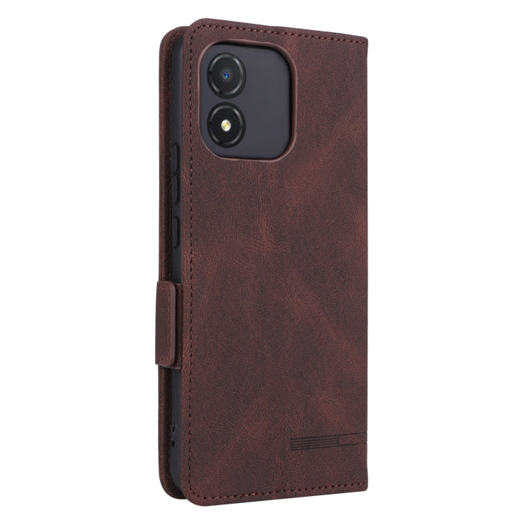 For Honor X5 Magnetic Clasp Flip Leather Phone Case