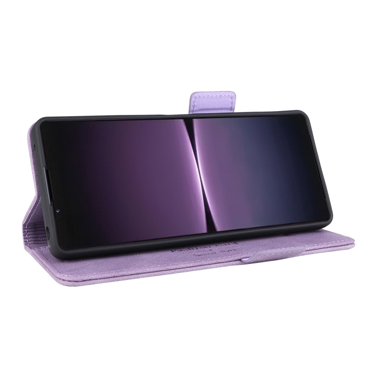 For Sony Xperia 1 V Magnetic Clasp Flip Leather Phone Case