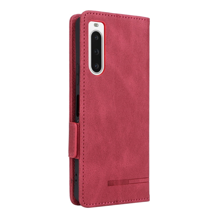 For Sony Xperia 10 V Magnetic Clasp Flip Leather Phone Case