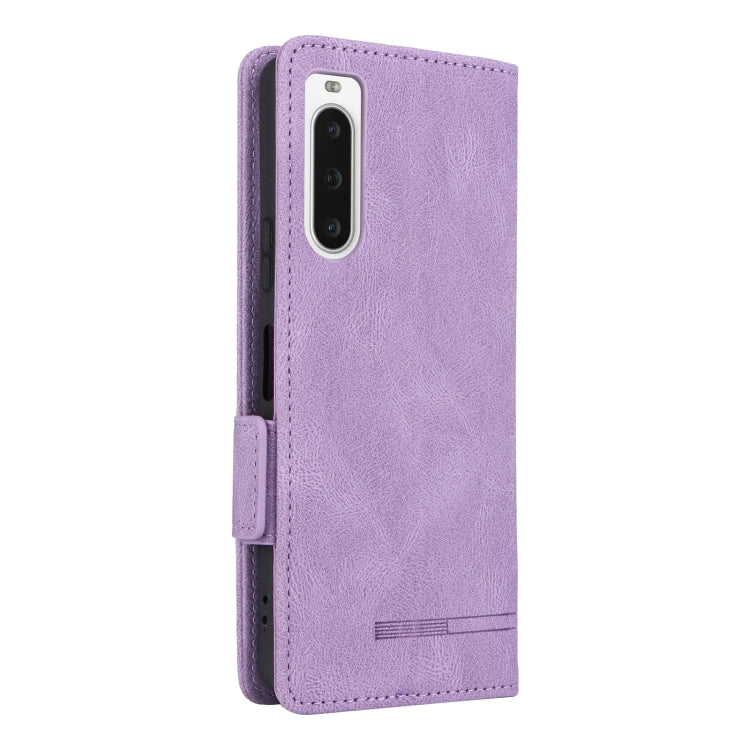 For Sony Xperia 10 V Magnetic Clasp Flip Leather Phone Case