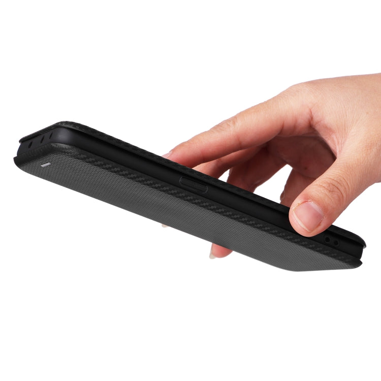 For Realme GT Neo 5 / Realme GT 3 Carbon Fiber Texture Flip Leather Phone Case