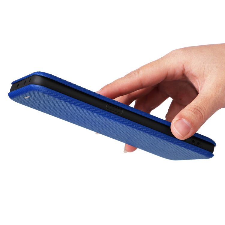 For Realme GT Neo 5 / Realme GT 3 Carbon Fiber Texture Flip Leather Phone Case