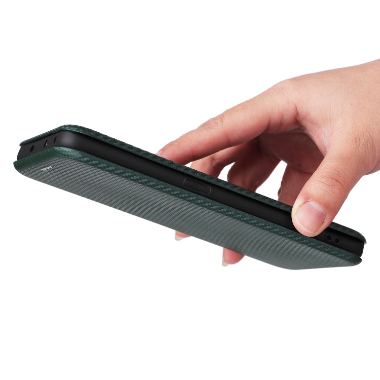 For Realme GT Neo 5 / Realme GT 3 Carbon Fiber Texture Flip Leather Phone Case