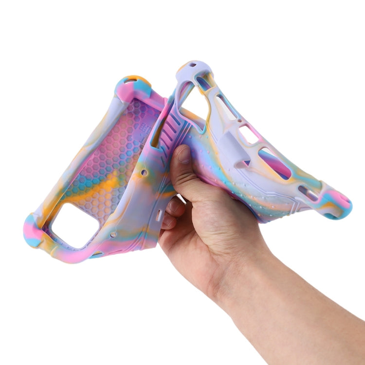 For TCL 10 Tab Max 4G Portable Silicone Tablet Protective Case