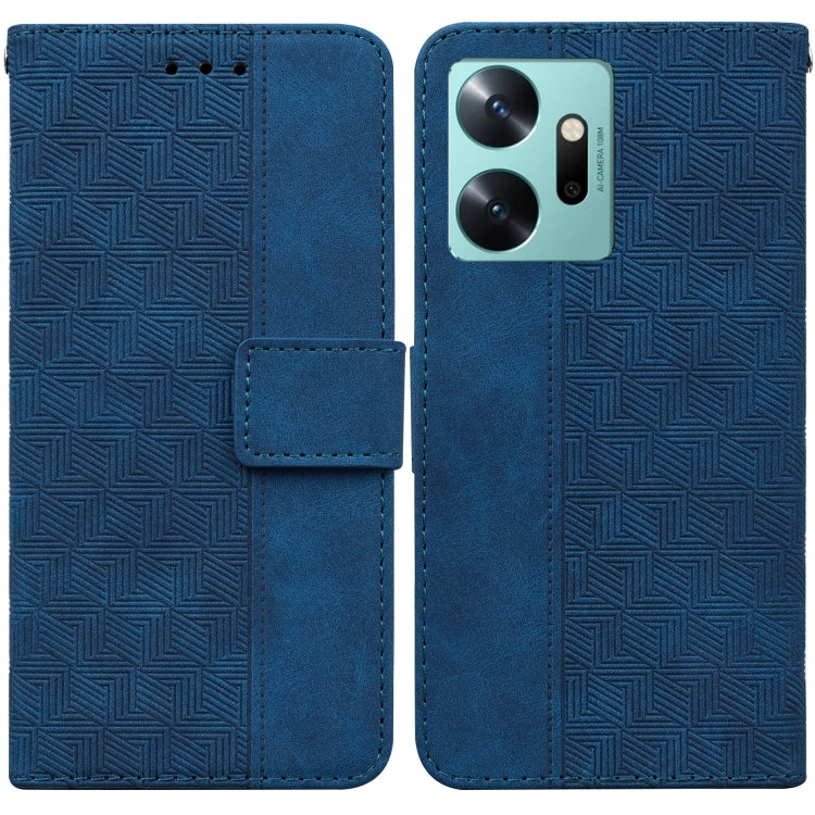 For Infinix Zero 20 Geometric Embossed Leather Phone Case
