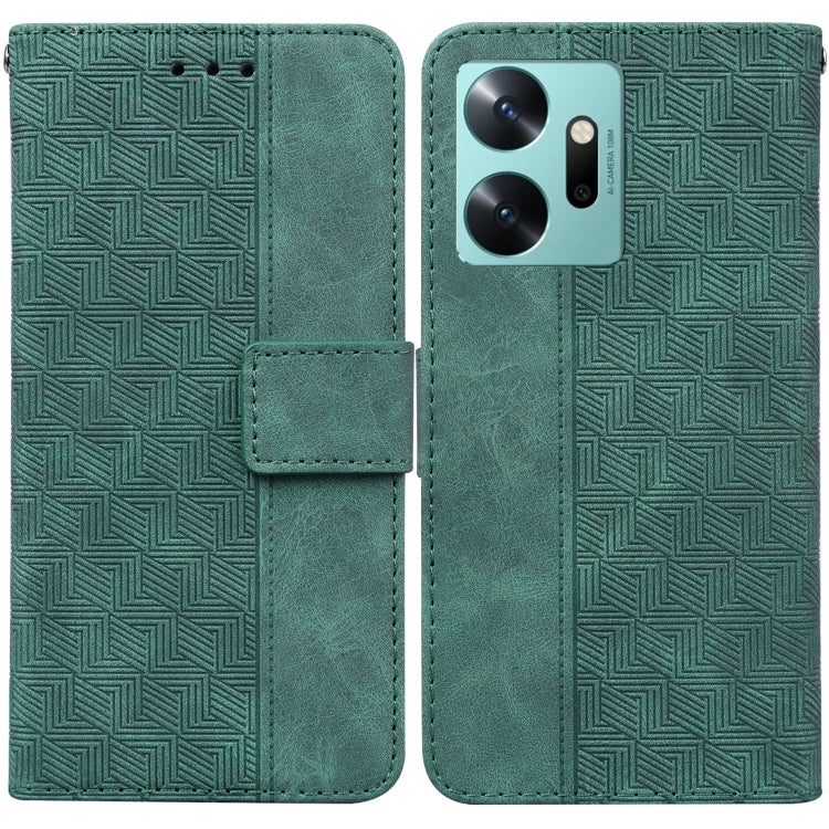 For Infinix Zero 20 Geometric Embossed Leather Phone Case