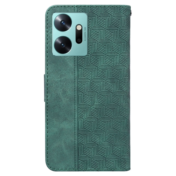 For Infinix Zero 20 Geometric Embossed Leather Phone Case