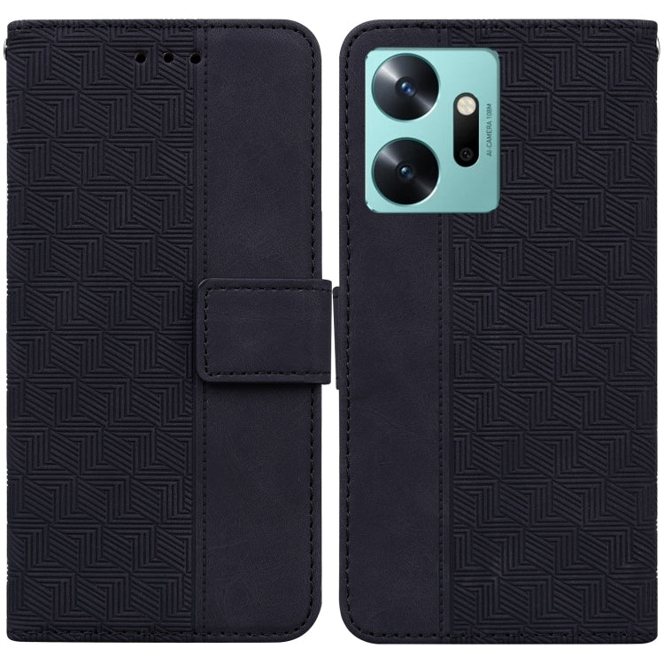 For Infinix Zero 20 Geometric Embossed Leather Phone Case