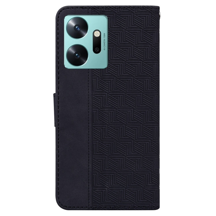 For Infinix Zero 20 Geometric Embossed Leather Phone Case