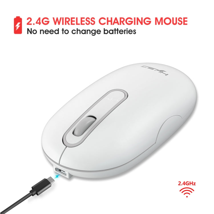 HXSJ T15 2.4GHz 4 Keys Wireless Mute Mouse
