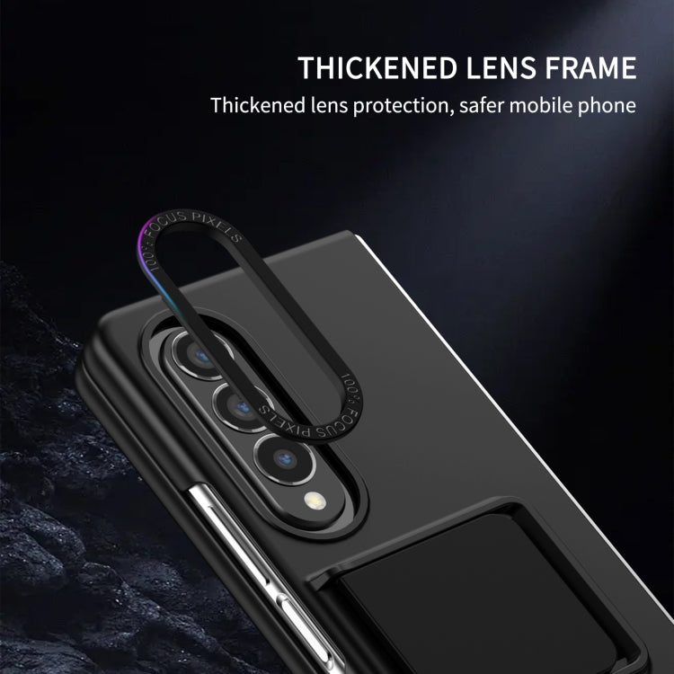 For Samsung Galaxy Z Fold3 5G Three-dimensional Folding Holder PC Phone Case