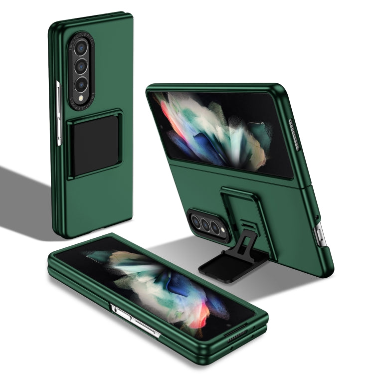 For Samsung Galaxy Z Fold3 5G Three-dimensional Folding Holder PC Phone Case