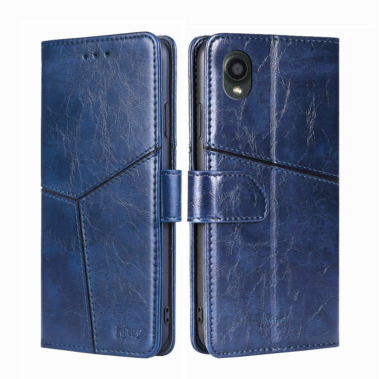 For Kyocera Digno BX2-Digno SX2-A101KC Geometric Stitching Horizontal Flip Leather Phone Case