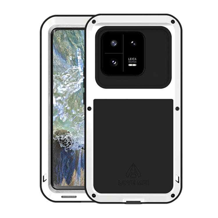 For Xiaomi 13 Pro LOVE MEI Metal Shockproof Life Waterproof Dustproof Phone Case
