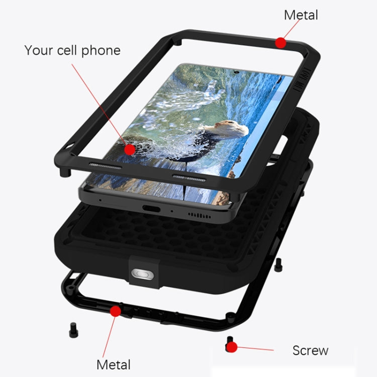 For Xiaomi 13 Pro LOVE MEI Metal Shockproof Life Waterproof Dustproof Phone Case