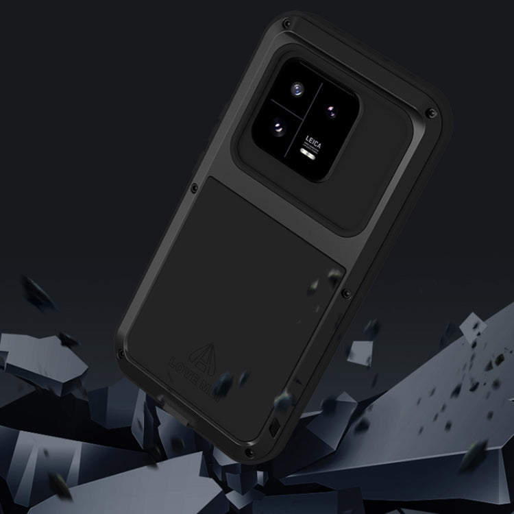 For Xiaomi 13 Pro LOVE MEI Metal Shockproof Life Waterproof Dustproof Phone Case