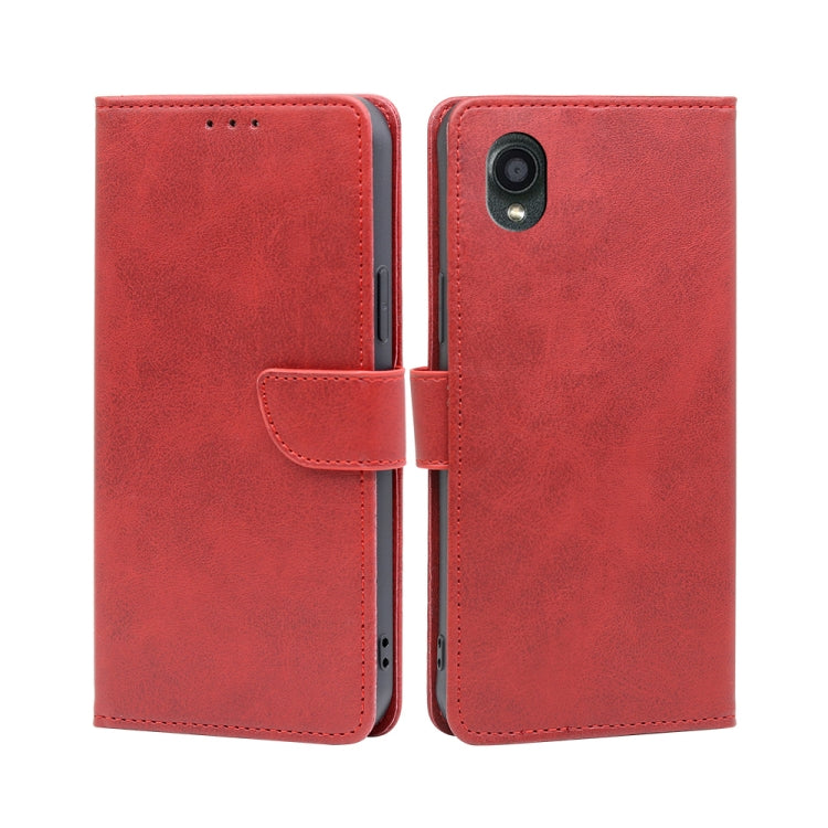 For Kyocera Digno BX2-Digno SX2-A101KC Calf Texture Buckle Flip Leather Phone Case