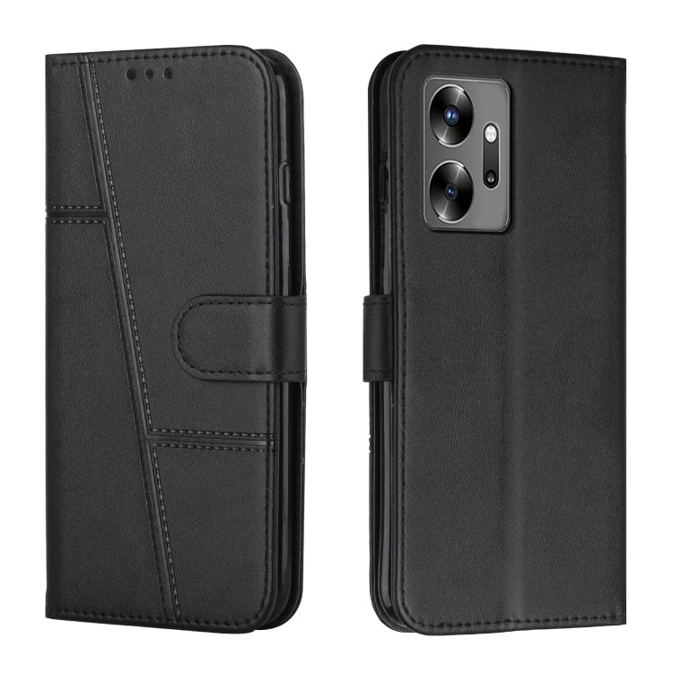 For Infinix Zero 20 Stitching Calf Texture Buckle Leather Phone Case