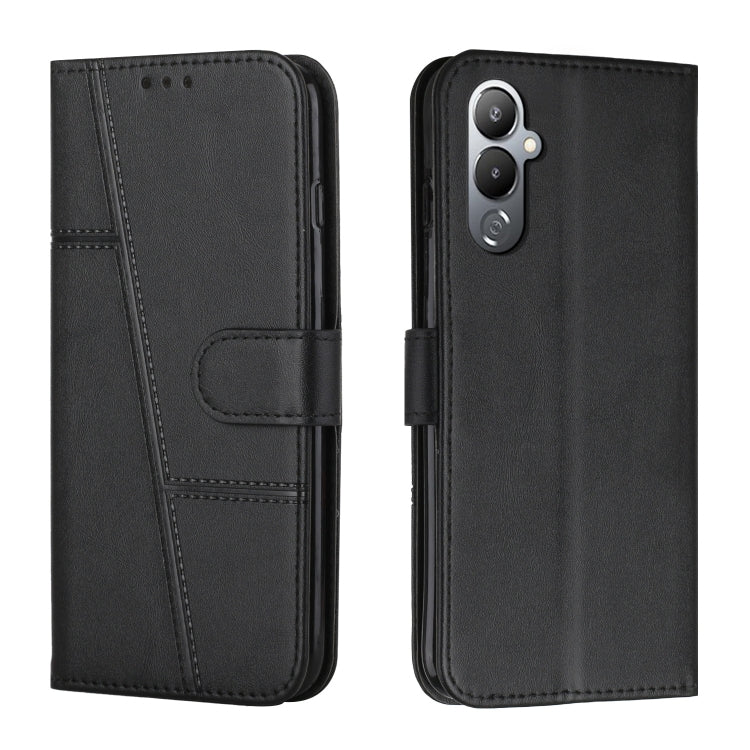 For Tecno Pova 4 Stitching Calf Texture Buckle Leather Phone Case