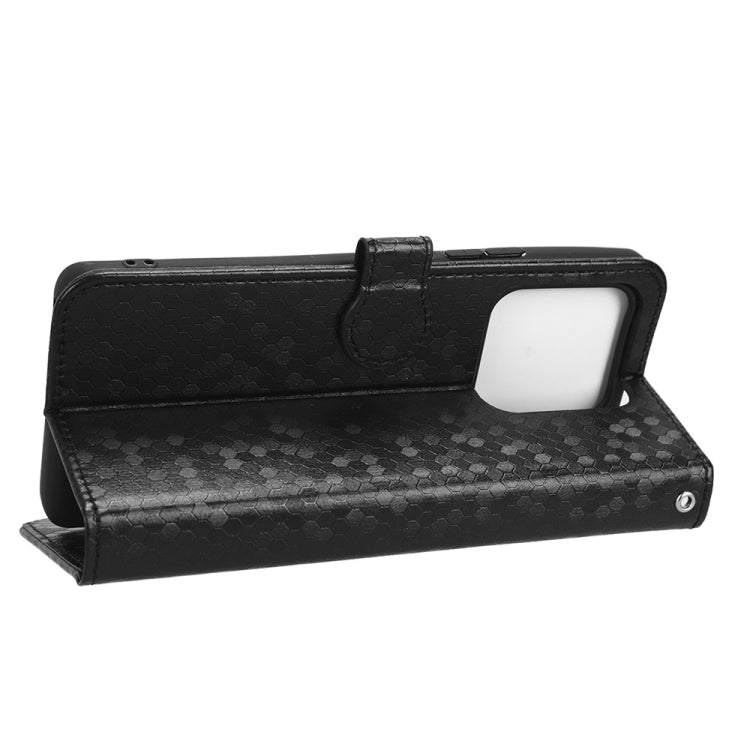 For Xiaomi 13 Honeycomb Dot Texture Leather Phone Case