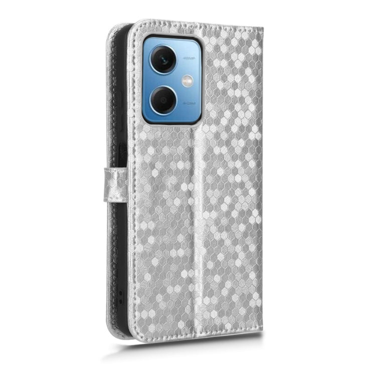 For Xiaomi Redmi Note 12 5G Honeycomb Dot Texture Leather Phone Case