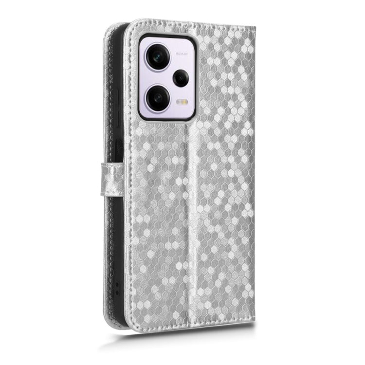 For Xiaomi Redmi Note 12 Pro 5G Honeycomb Dot Texture Leather Phone Case