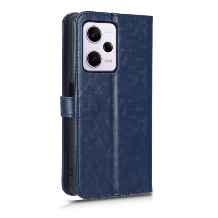 For Xiaomi Redmi Note12 Pro+ Honeycomb Dot Texture Leather Phone Case