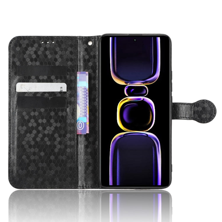 For Xiaomi Redmi K60 5G / K60 Pro / K60 Championship Edition Honeycomb Dot Texture Leather Phone Case