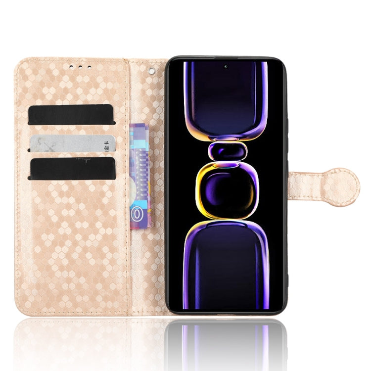 For Xiaomi Redmi K60 5G / K60 Pro / K60 Championship Edition Honeycomb Dot Texture Leather Phone Case