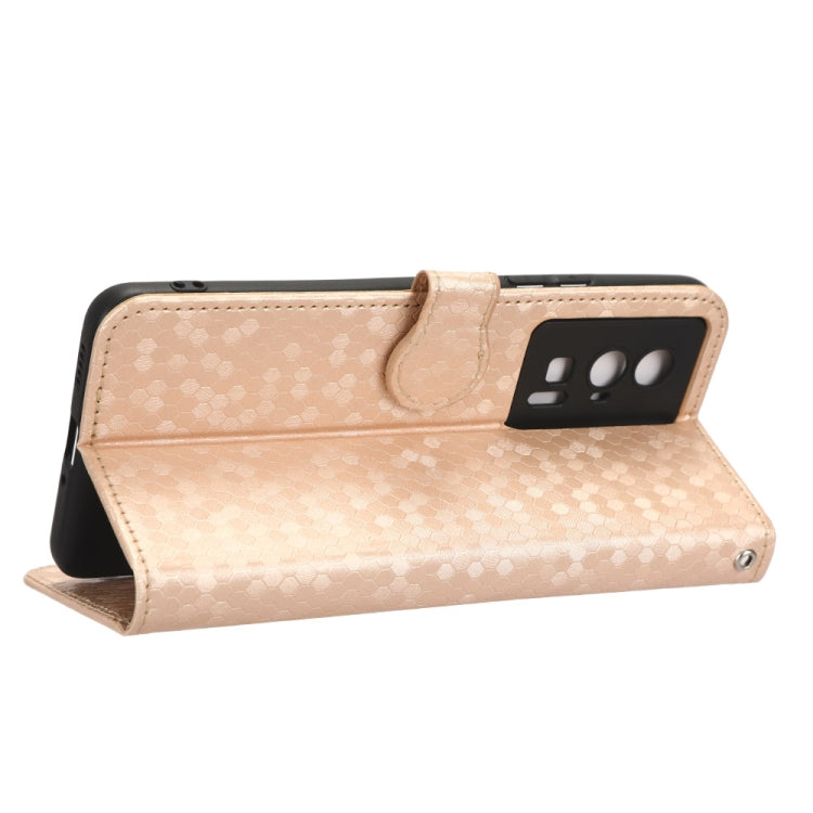 For Xiaomi Redmi K60 5G / K60 Pro / K60 Championship Edition Honeycomb Dot Texture Leather Phone Case