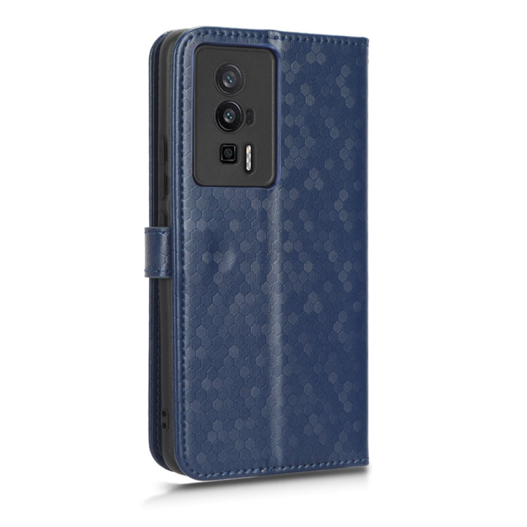 For Xiaomi Redmi K60 5G / K60 Pro / K60 Championship Edition Honeycomb Dot Texture Leather Phone Case